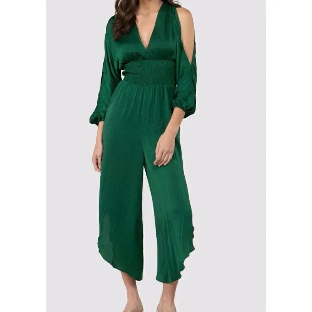 Fanco Green Geni Jumpsuit Size Small NEW